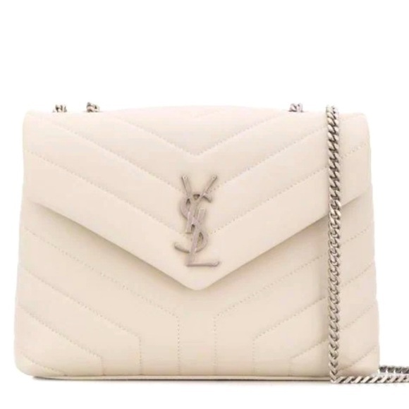 Saint Laurent Handbags - Saint Laurent Monogram Matelassé LouLou Bagel